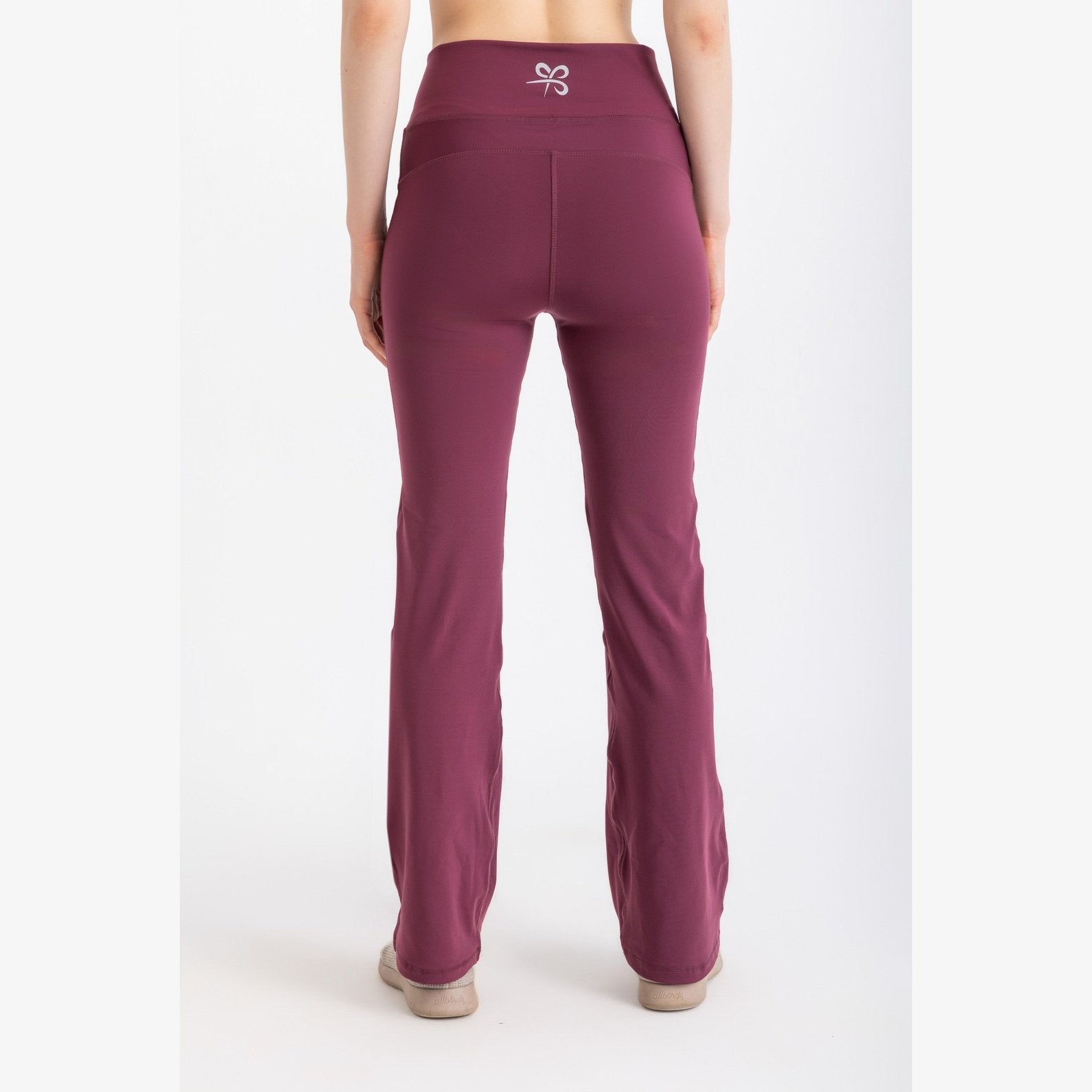 V-Flare Leggings -Crushed Violets