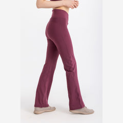 V-Flare Leggings -Crushed Violets