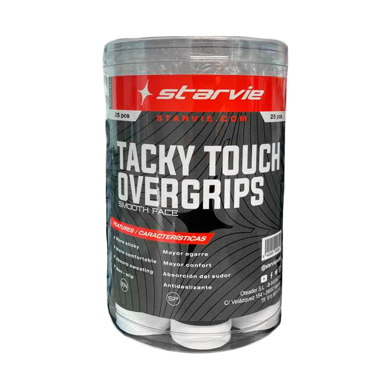 Starvie Tacky Touch White Drum Overgrips