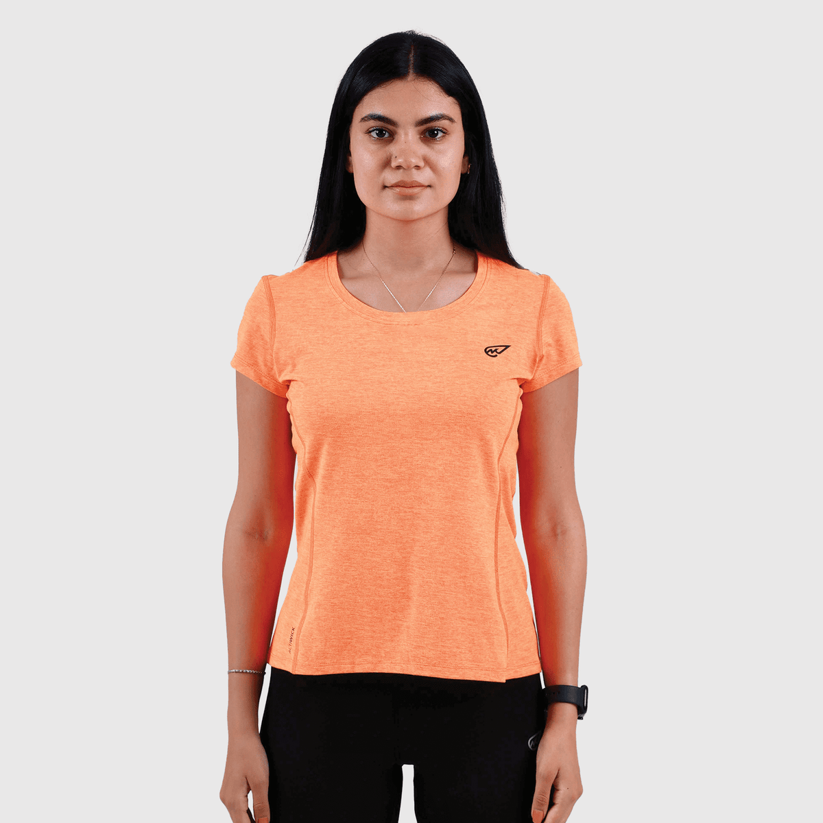 Vibrant Orange Short Sleeve T-Shirt