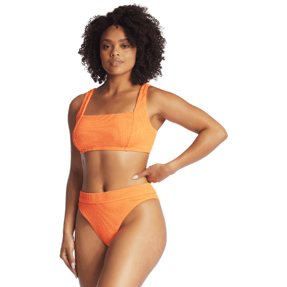 Square Bralette Underwired Bikini Top for Women