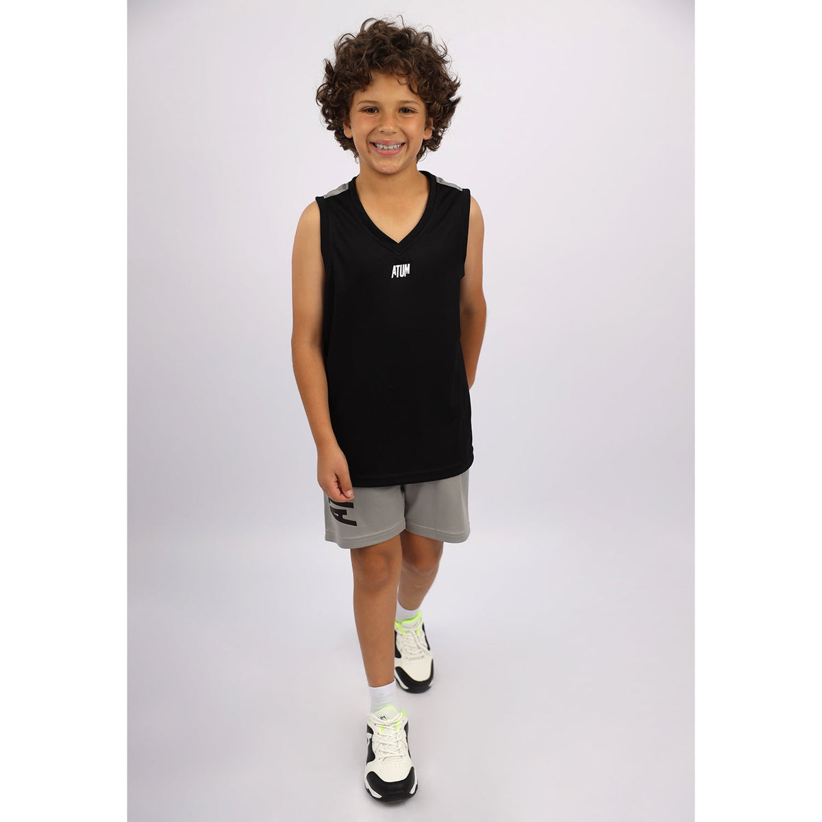 Atum Boy's Basic V-Neck Tank Top - Atum Egypt 