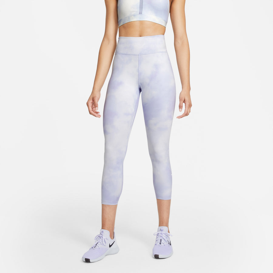 W NIKE ONE ICNLCSH CROP TGT CR