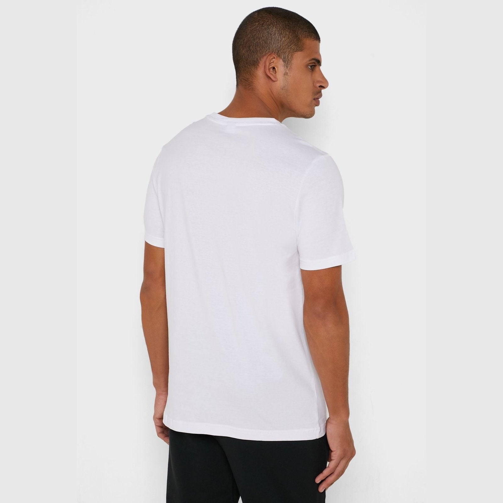 Logo Tee Logo Fill Puma White - Sporty Pro
