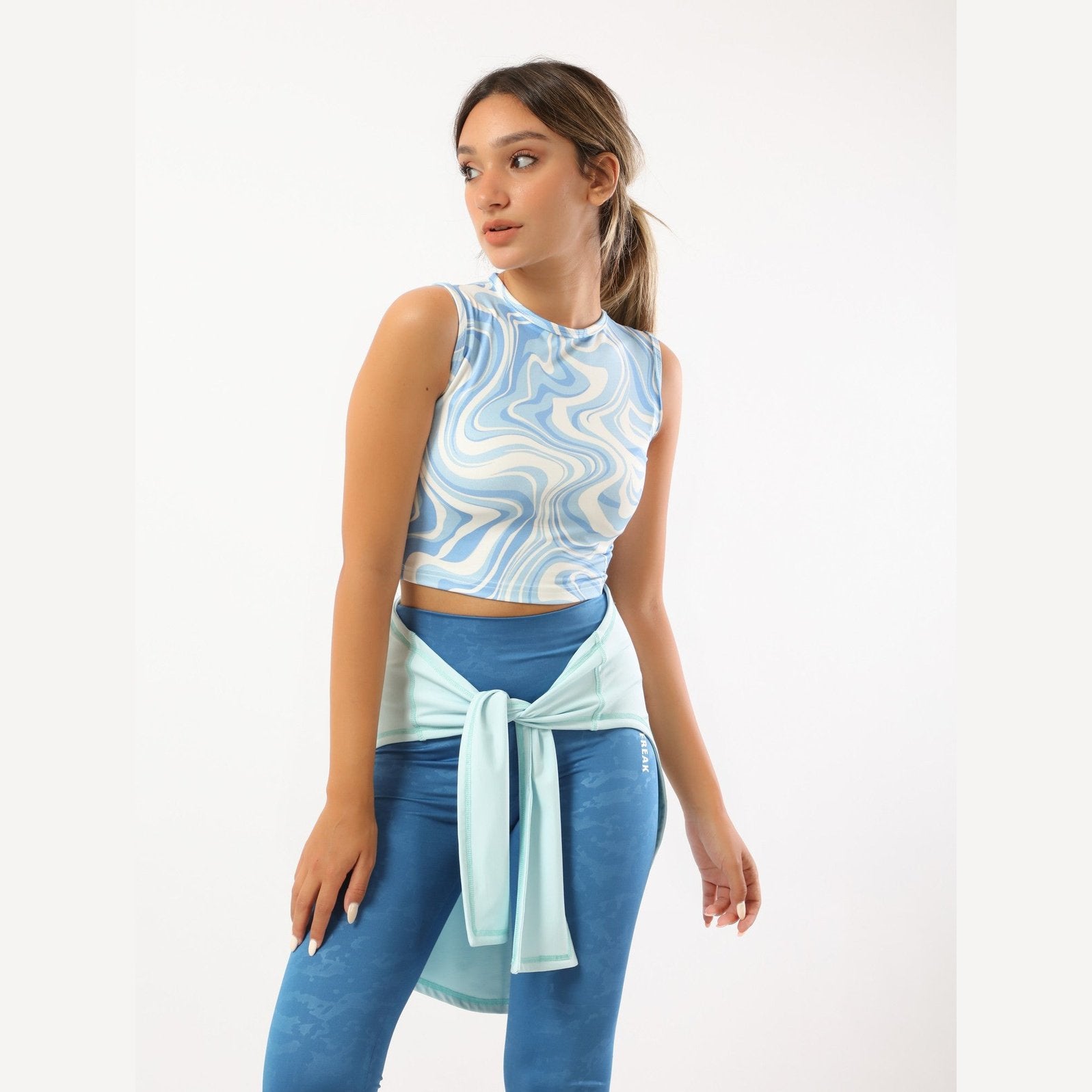Baby Blue Hip Cover With Sleeves - Sporty Pro