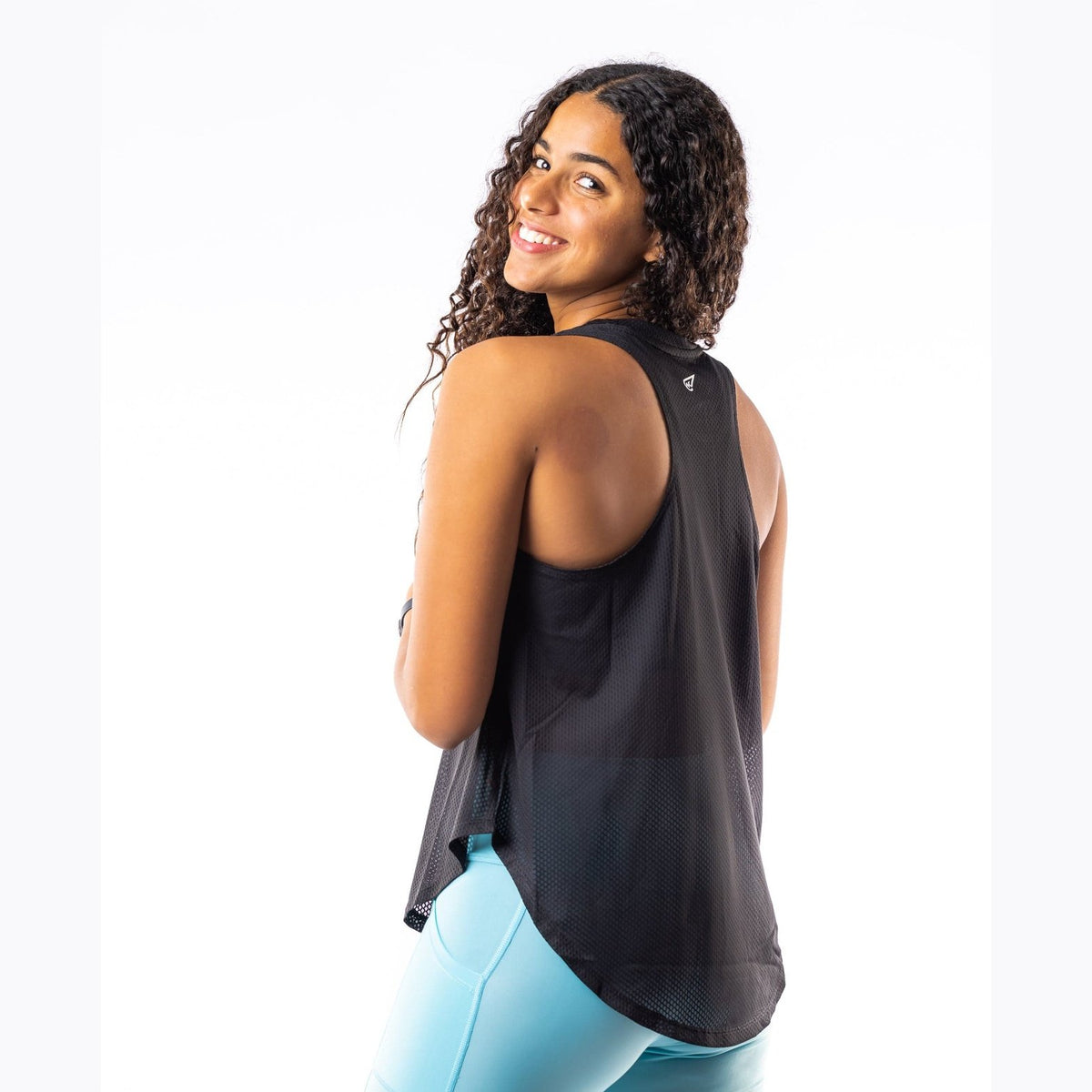 Lightweight Tank Top in Black - Sporty Pro