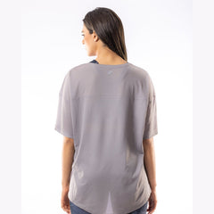 Breathable Mesh T-Shirt in Grey - Sporty Pro
