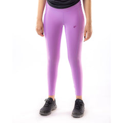Solid Mid Rise Legging in African Violet - Sporty Pro
