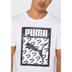 Logo Tee Logo Fill Puma White - Sporty Pro