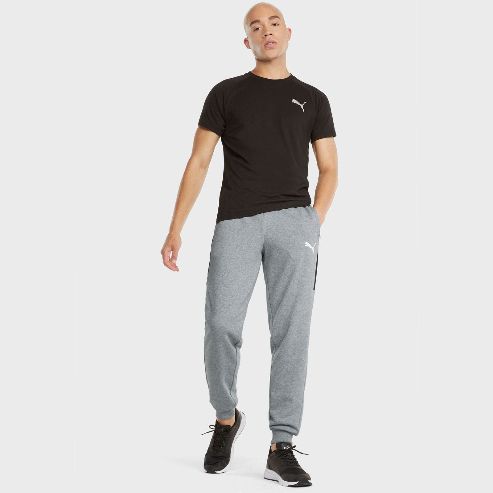Modern Sports Pants Tr Medium Gray Heath - Sporty Pro