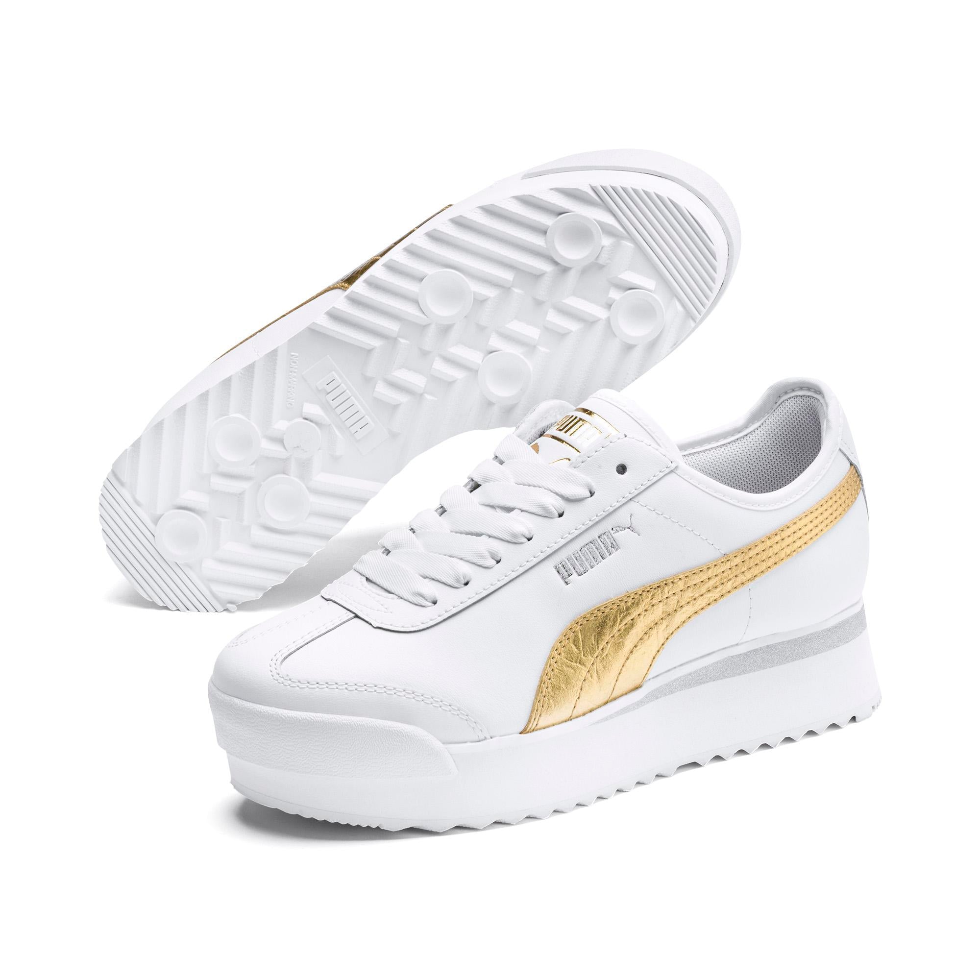 Roma Amor Metal Wn S Puma White-Gold - Sporty Pro