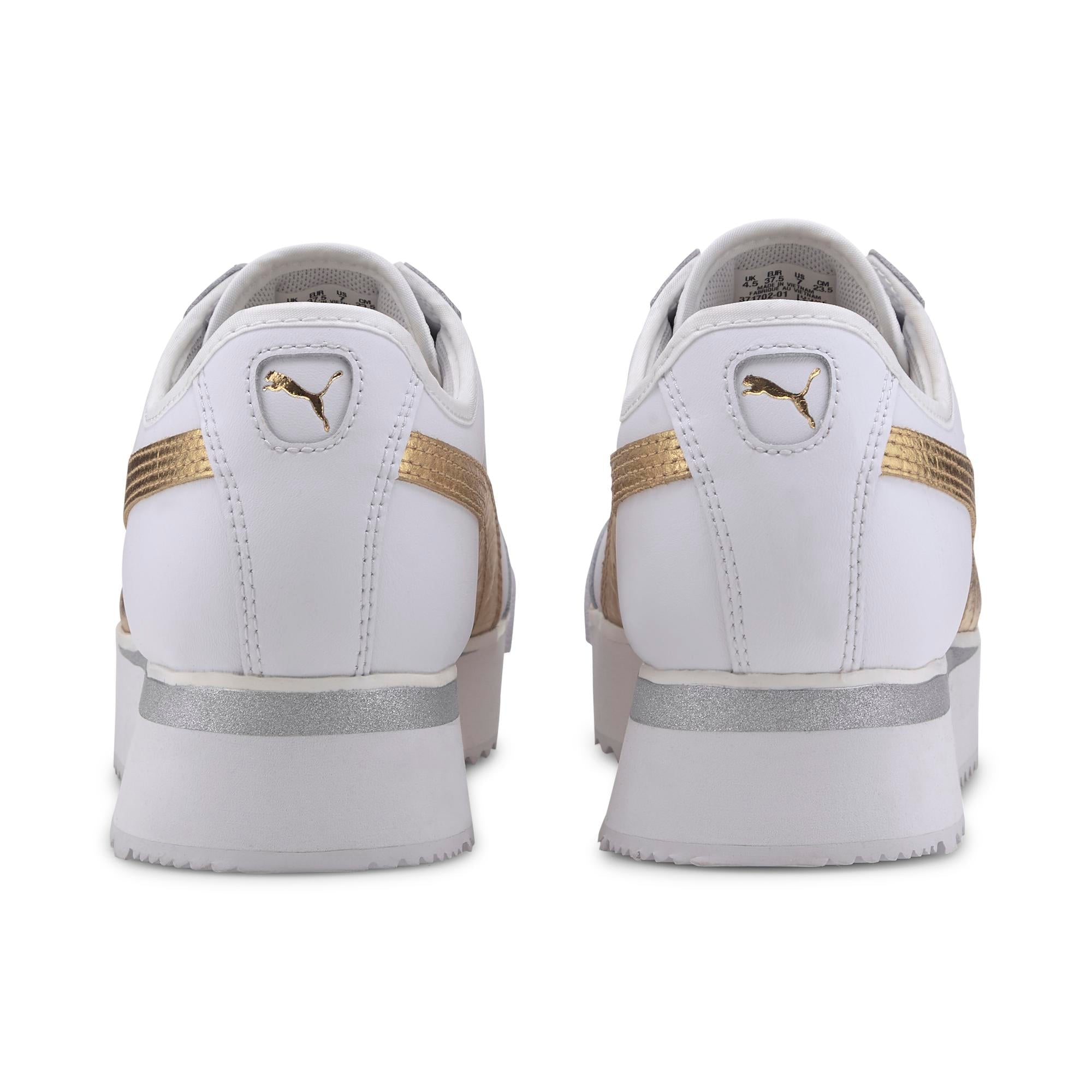 Roma Amor Metal Wn S Puma White-Gold - Sporty Pro