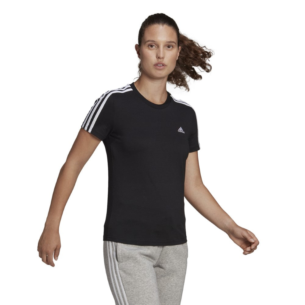 Adidas Essentials Slim 3-stripes Tee - Sporty Pro