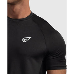 Offence Short Sleeve in Black - Sporty Pro