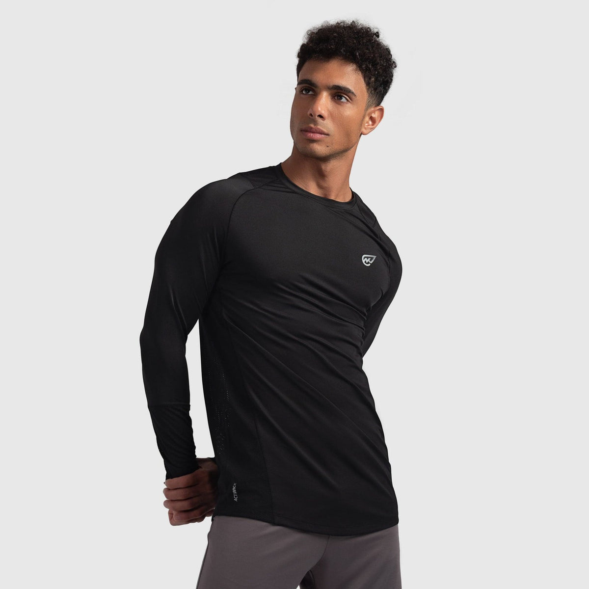 Offence Long Sleeve in Black