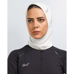White Hijab Light - Sporty Pro