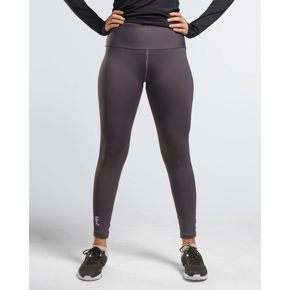 Charcoal Ultra-light Compression Leggings - Sporty Pro
