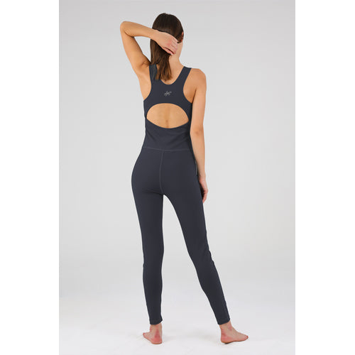 Motion Wave Jumpsuit - Charcoal - Sporty Pro