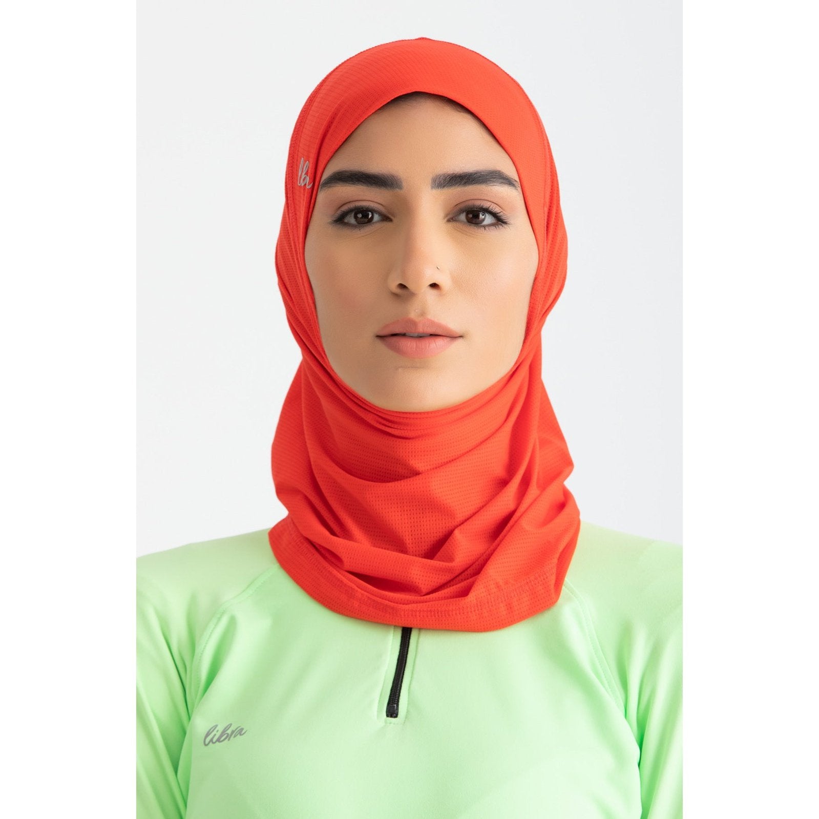 Crimson Red Hijab Light - Sporty Pro