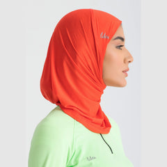 Crimson Red Hijab Light - Sporty Pro