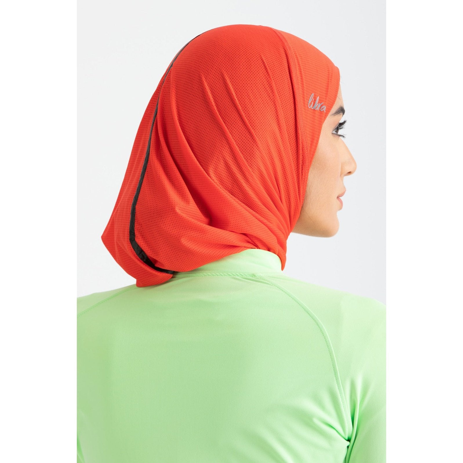 Crimson Red Hijab Light - Sporty Pro