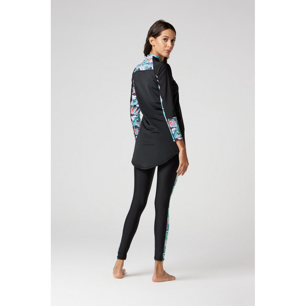 Black Tropics Ocean Sense swimsuit - Sporty Pro