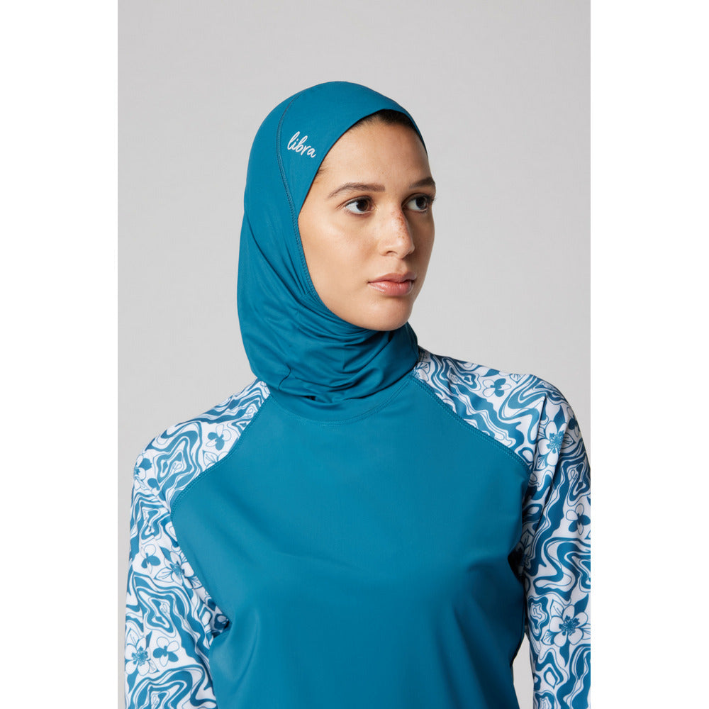 Deep Lagoon Ultra-Fit Swim Hijab - Sporty Pro