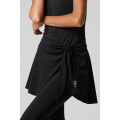Black Wave Cover Up Skirt - Sporty Pro