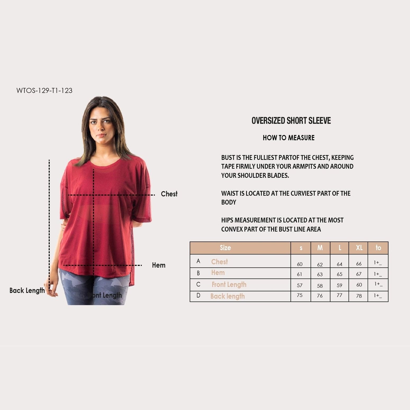 Breathable Mesh T-Shirt in Burgundy - Sporty Pro
