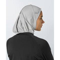 Raindrop Grey Hijab Light - Sporty Pro