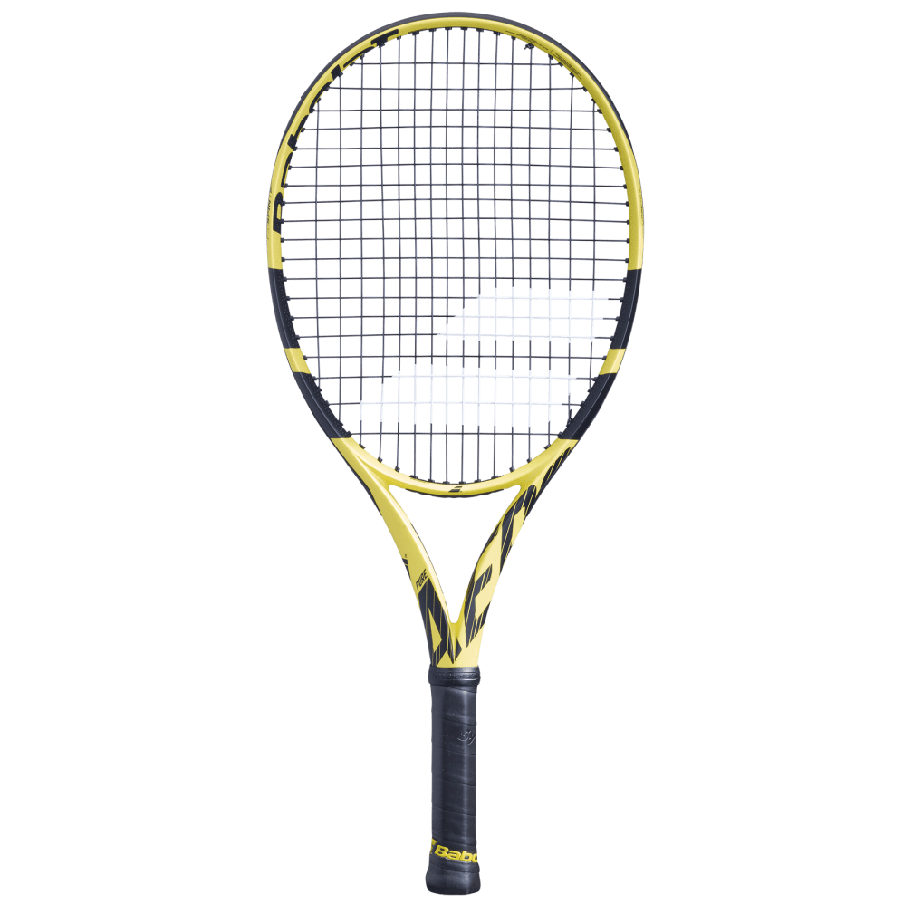 Pure Aero Junior 25 Tennis Racket - Black Yellow - Sporty Pro