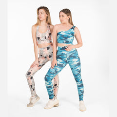 High Waisted Camouflage Printed Legging - Sporty Pro