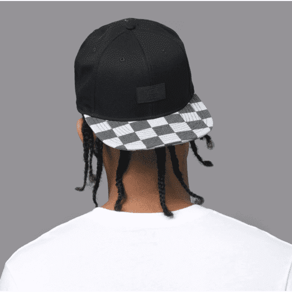 ALLOVER IT BLACK CAP - Sporty Pro