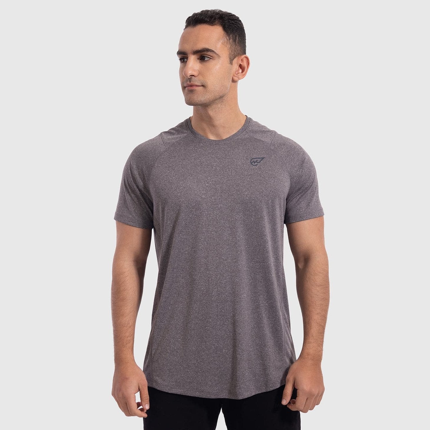 Muscle Fit Training T-shirt in Grey - Sporty Pro