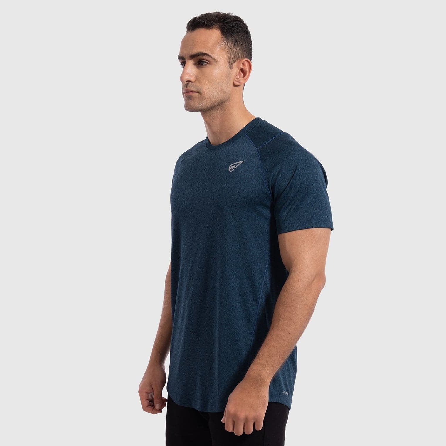 Muscle Fit Training T-shirt in Teal - Sporty Pro