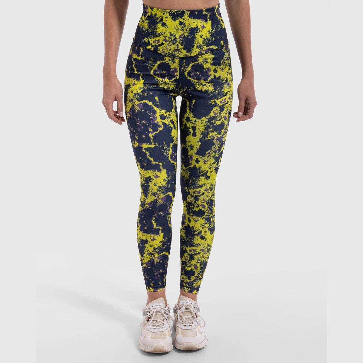 Lava Print Legging in Neon - Sporty Pro