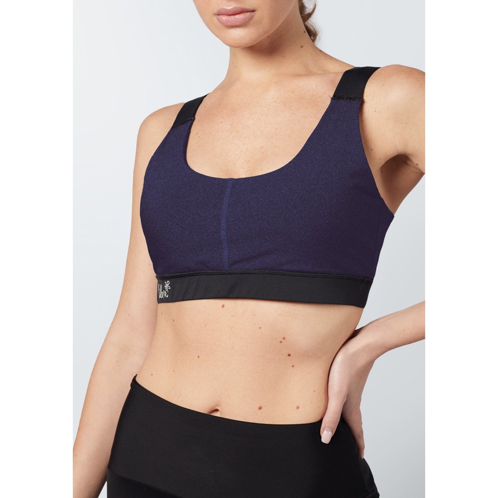 Heather Sports Bra - Vintage Violet - Sporty Pro